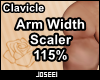 Arm Width Scaler 115%
