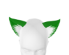 Green animated ears
