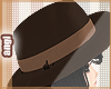 [An] classic brown hat
