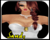 (S) Sexy White Dress XLB