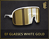 EF Glasses White Gold