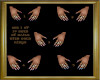 (AL)V1  Nails Gold Rings