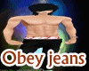 [kd]Obey jeans male