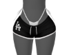 LA Black Sports Shorts