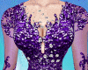 Hermosa Purple Gown