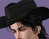 (S) Black Cowboy Hat