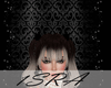 gray & black hair