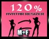 Avatar Scaler 120% M+F