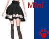 Design Mini Skirt Black