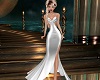 Silver Cut-Away Gown