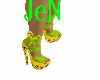 lime sexy heels