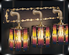 Brass Tri-Lamps