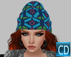 D Winter cap+hair red 6