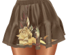 Bohem Flow Brown Skirt