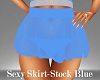 Sexy Skirt-Stock Blue