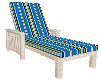 Chaise Blue Lines