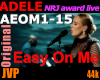 Adele, live@NJRmusicAwd