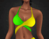 Green Yellow Bikini