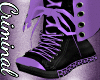 Purple/ Black Storm Boot
