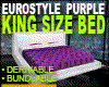 Eurostyle Bed [Purple]