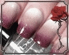 E* Rose Ombre Nails