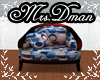 (MJD) Blue  Chair
