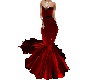 Gown Red Black
