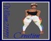 White Pride Pants