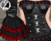 *Queen of OZ gothic gown