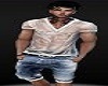 Male Avatar Jean Shorts Summer