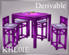 K derviable bar table