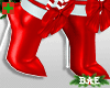 Xmas Candy Cane Boots