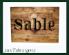 Sable Board Sign