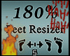 foot scaler 180%