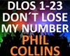 Phil Collins Don´t Lose