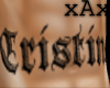CRISTINE Male Tattoo