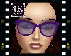 4K Purple Glasses