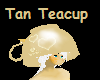 Tan Teacup
