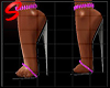 Glit Diams Purple Heels