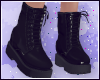 S| Cute Black Boots