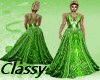 Sexy Lime Green Gown