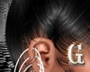 White  Earrings
