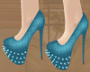 Glittery Heels (Blue)