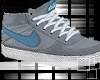 Gray&Blue Nikes