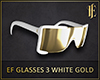 EF Glasses 3 F W/Gold