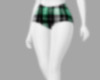 Green Pattern Shorts 2/2