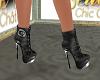 CHERRY ANKLE BOOTS BLK