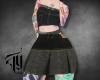 666 l trauma mini dress