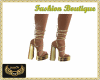 NJ] Golden VIP Heels