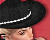 E! Hat  Cowgirl  Black